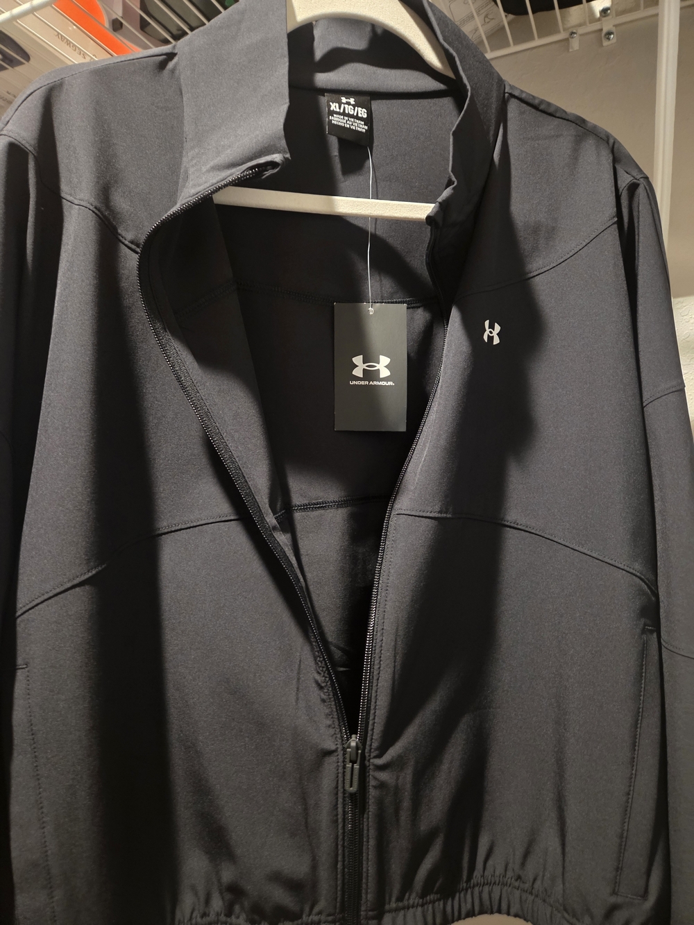 Under Armour Black Full-Zip Jacket